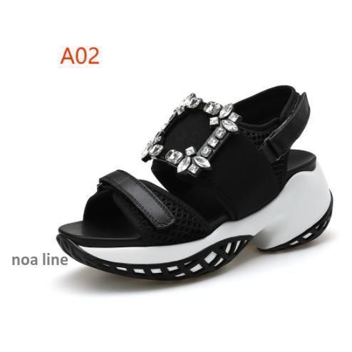 ビジューバックルスポーツサンダル08212 CHRISTIANNAURATH_COM_BR