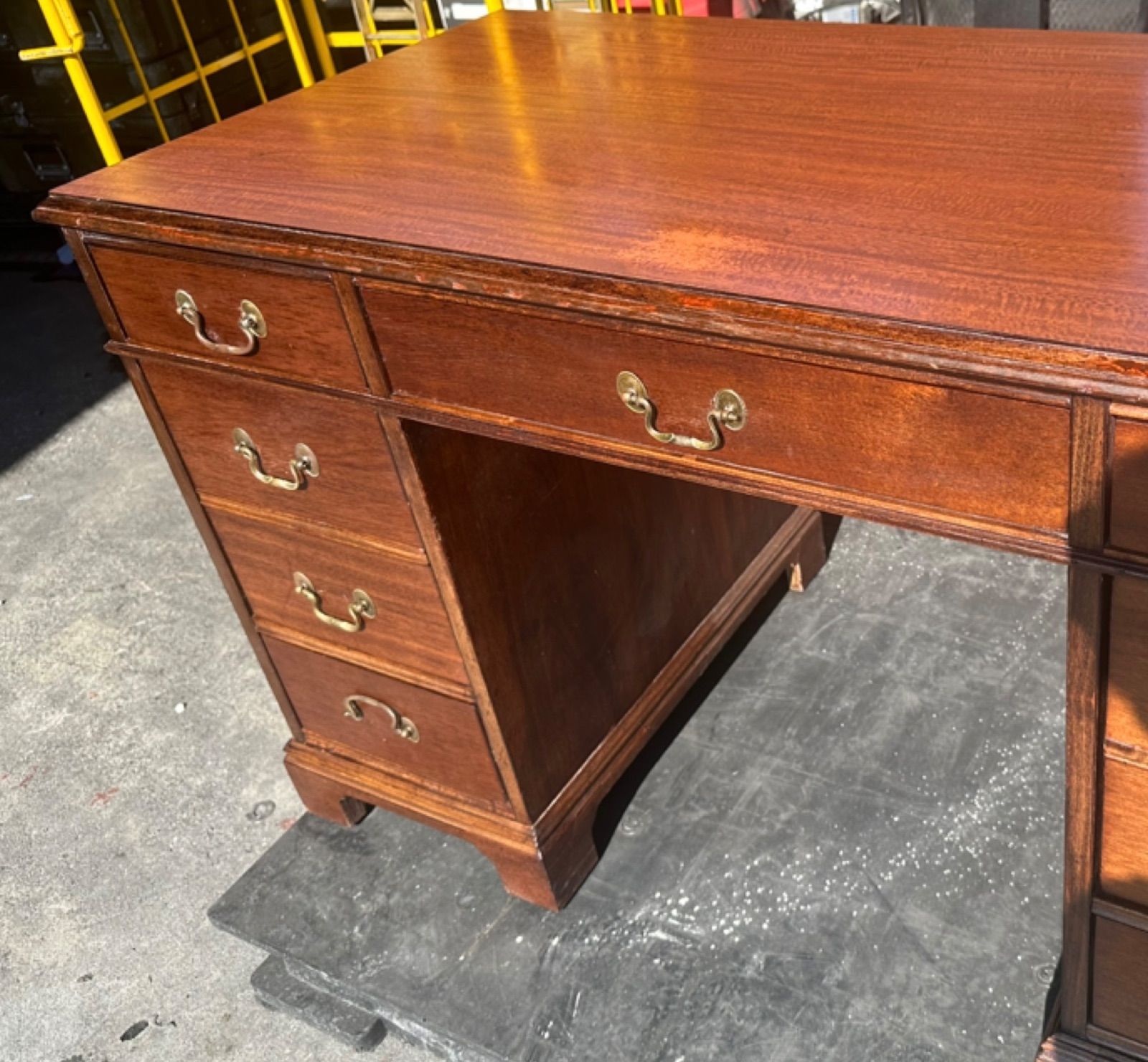 アメリカ家具 】DREXEL HERITAGE ドレクセルヘリテイジ 両袖机 