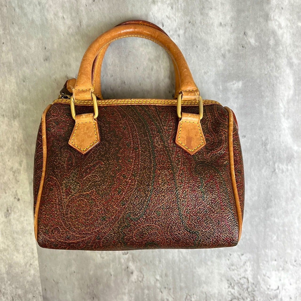 ✨良品✨ ETRO エトロ ミニボストンバッグ ハンドバッグ 小物
