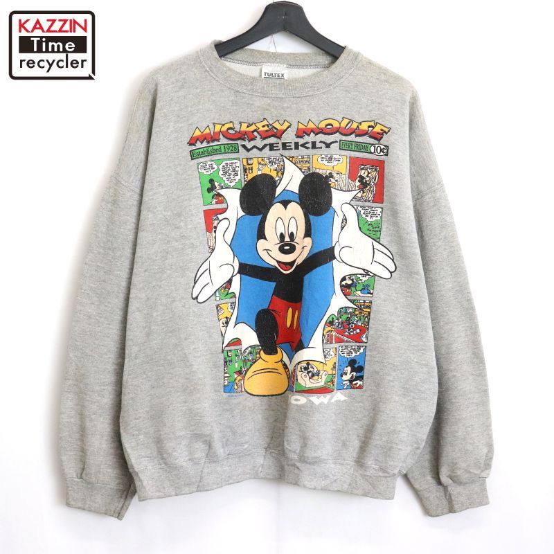 90s USA製 vintage ミッキーマウス Mickey Mouse TULTEX ディズニー