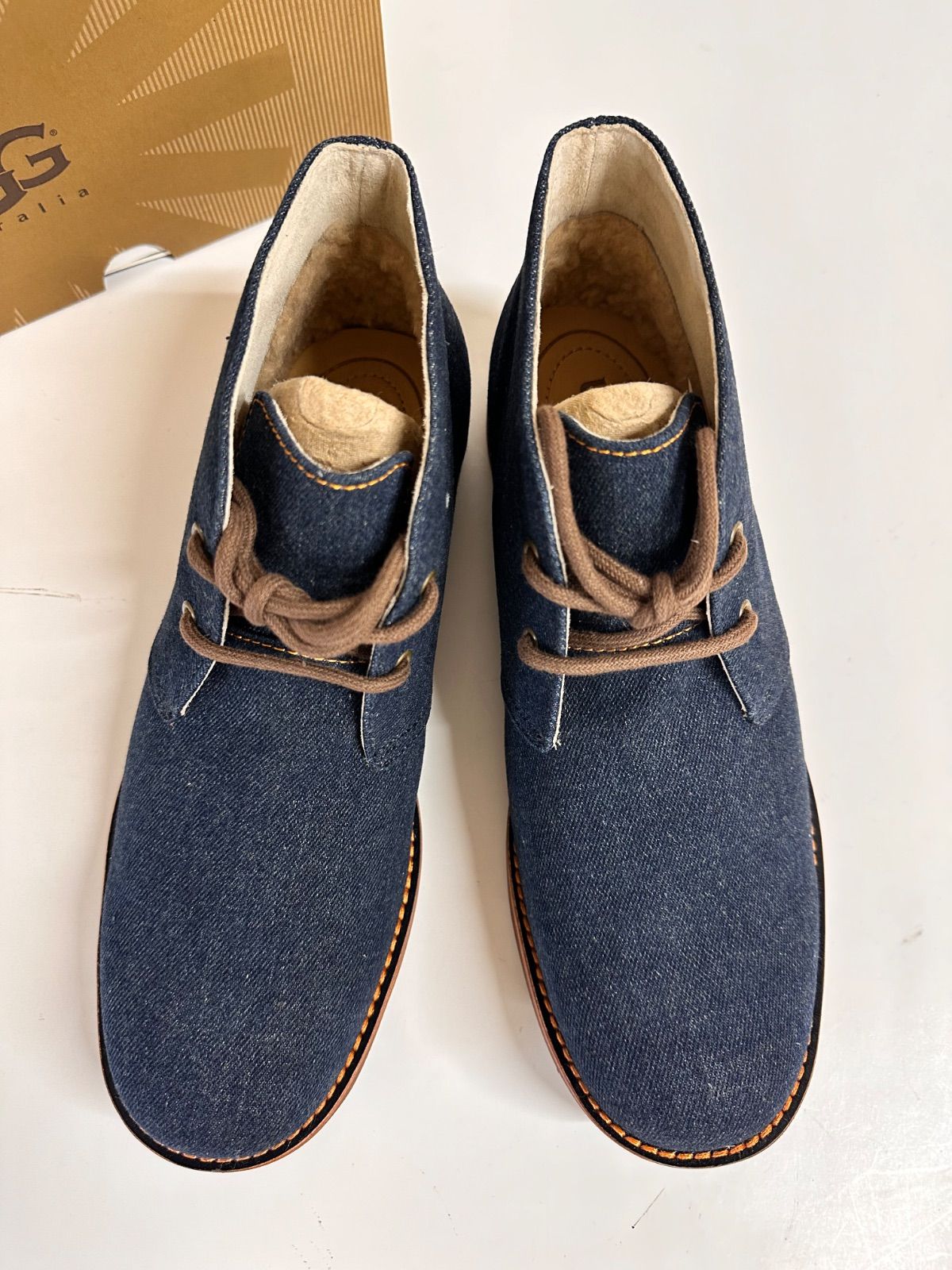 【新品未使用】UGGアグ　メンズWESTLYレザーチャッカブーツ25.5cm 新品未使用】UGGアグ メンズWESTLYレザーチャッカブーツ25.5cm