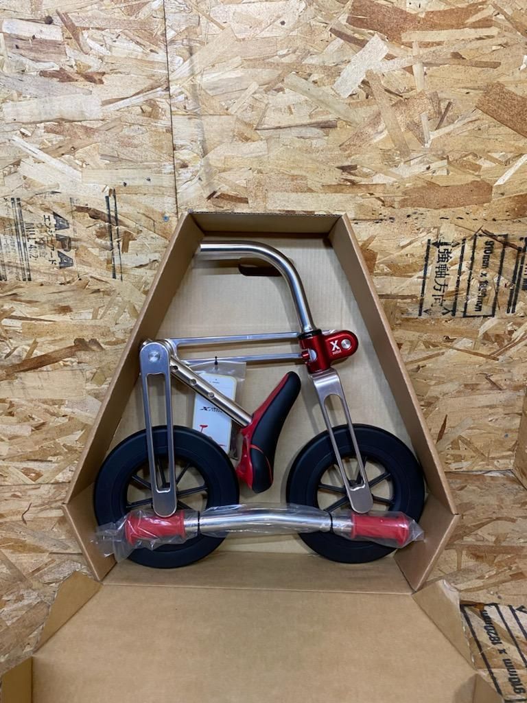 ランニングバイク キックバイク FFC X-MINI PUSH BIKE RED XZONE