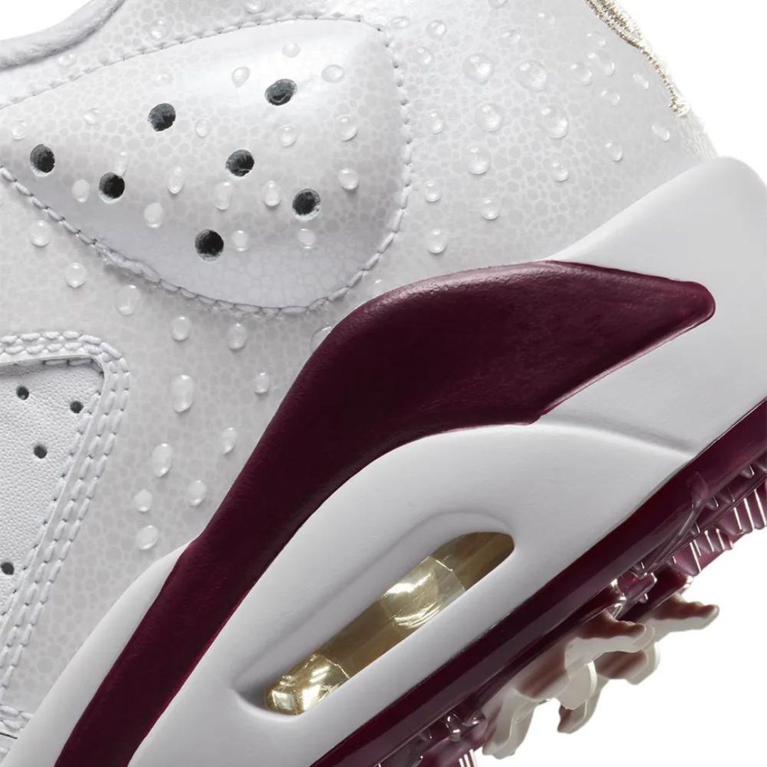 即納】28.0cm NIKE エアジョーダン6 RETRO LOW GOLF NRG ボルドー