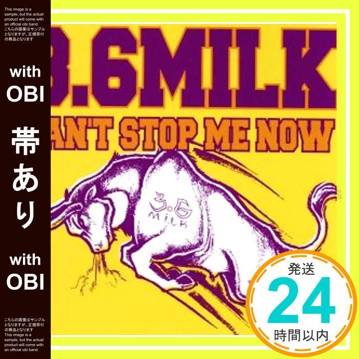 帯あり CAN’T STOP ME NOW CD 3.6MILK_07