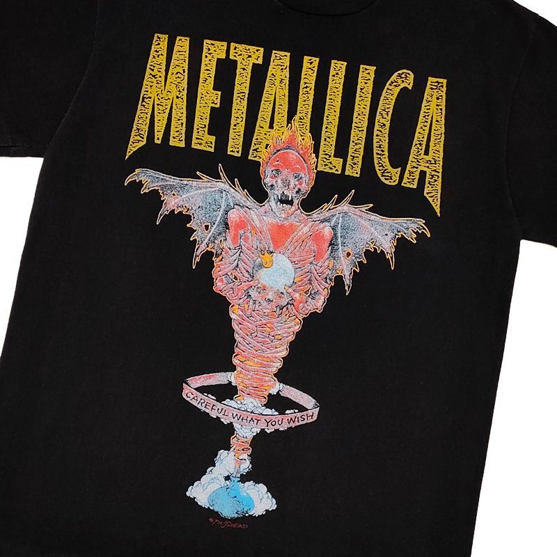 METALLICA メタリカ バンド パスヘッド フェードブラック TシャツあろえのTシャツ一覧
