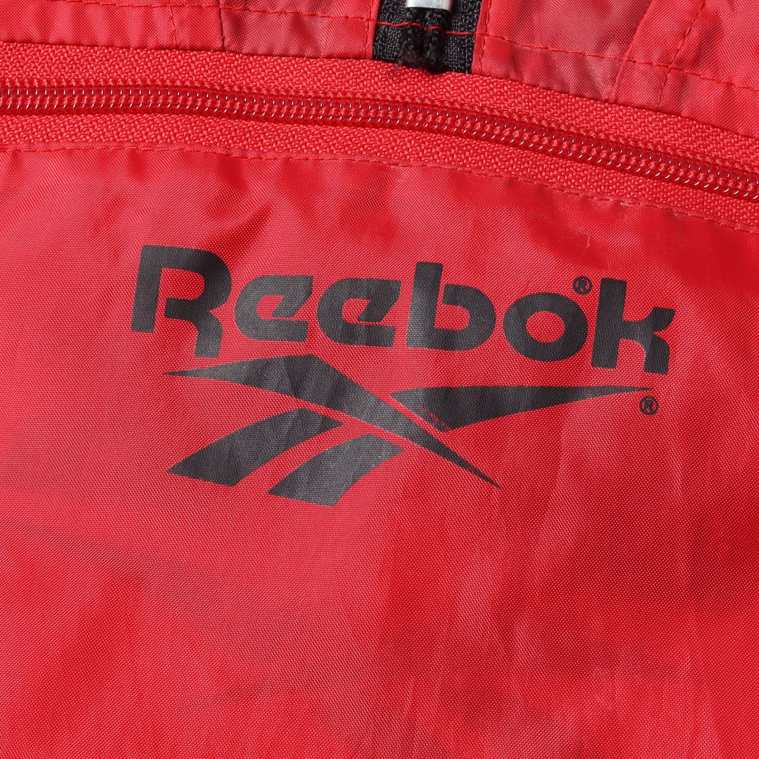 Reebok リーボック 90s スタンドロゴ ハーフジップ プルオーバー