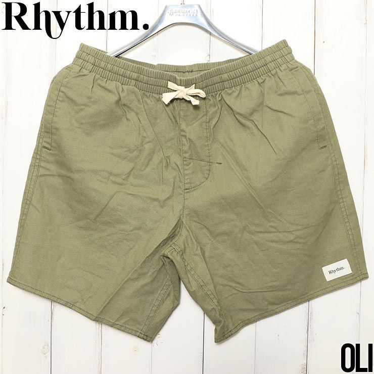 【送料無料】ショーツ ハーフパンツ リネン Rhythm リズム CLASSIC LINEN JAM CL21M-JA11