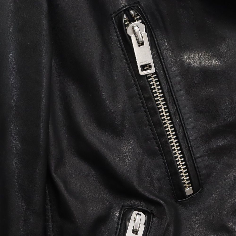 DIESEL (ディーゼル) TIMELESS ラムレザー ダブル ライダース