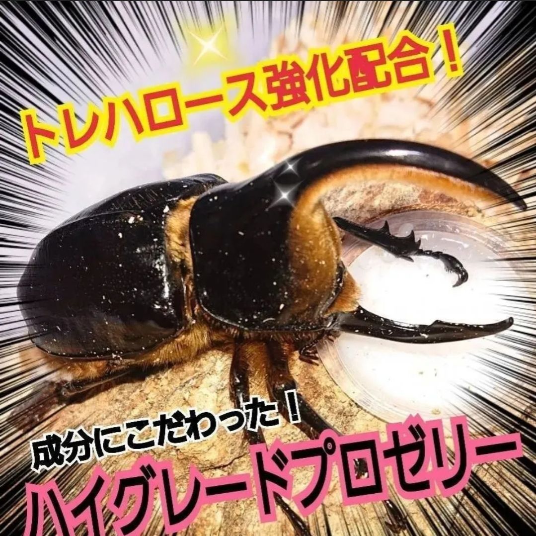 極上ハイグレードプロゼリー特殊アミノ酸強化配合！産卵促進・長寿
