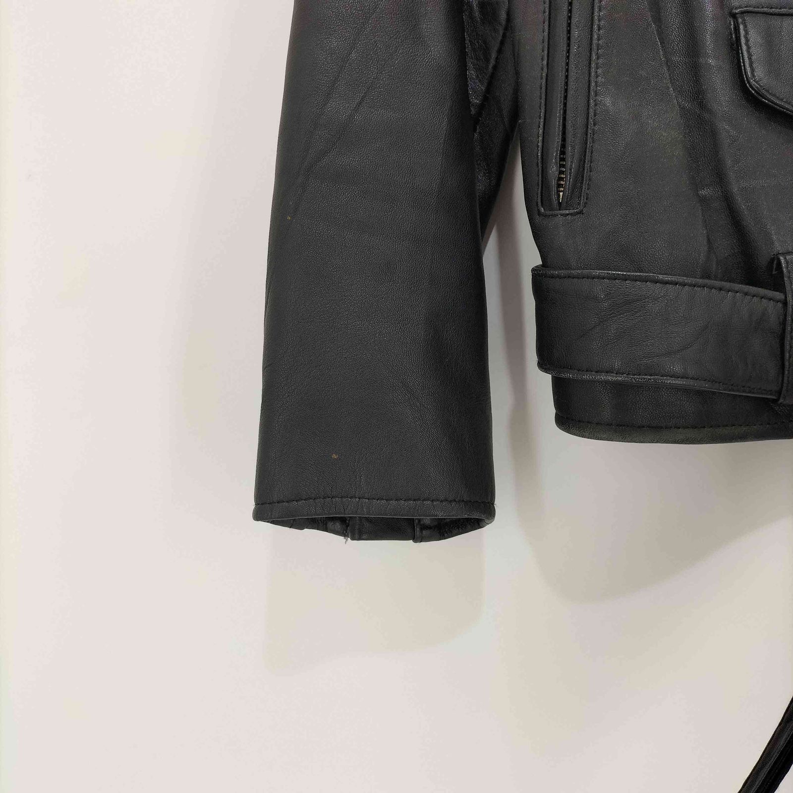 ユーズドフルギ USED古着 リサイクルレザー ライダーズ