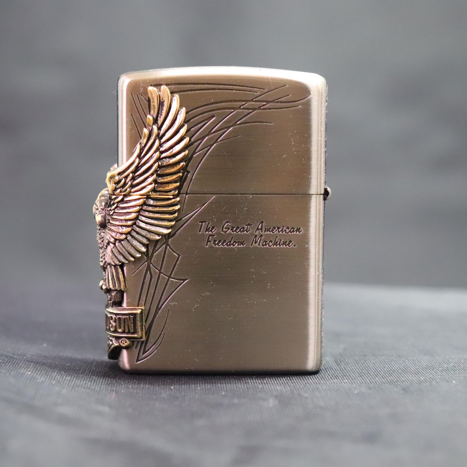 zippo ジッポ ジッポーライター ハーレーダビットソンジッポー エスメタルイーグル 送料無料（ネコポス対応） ジッポー ライター ハーレーダビッドソン HARLEY DAVIDSON 名入れ 彫刻