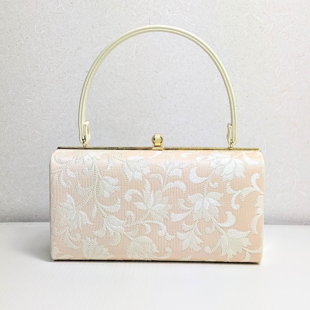 和装 草履 バッグ セット ピンク ベージュ フリーサイズ u92-1