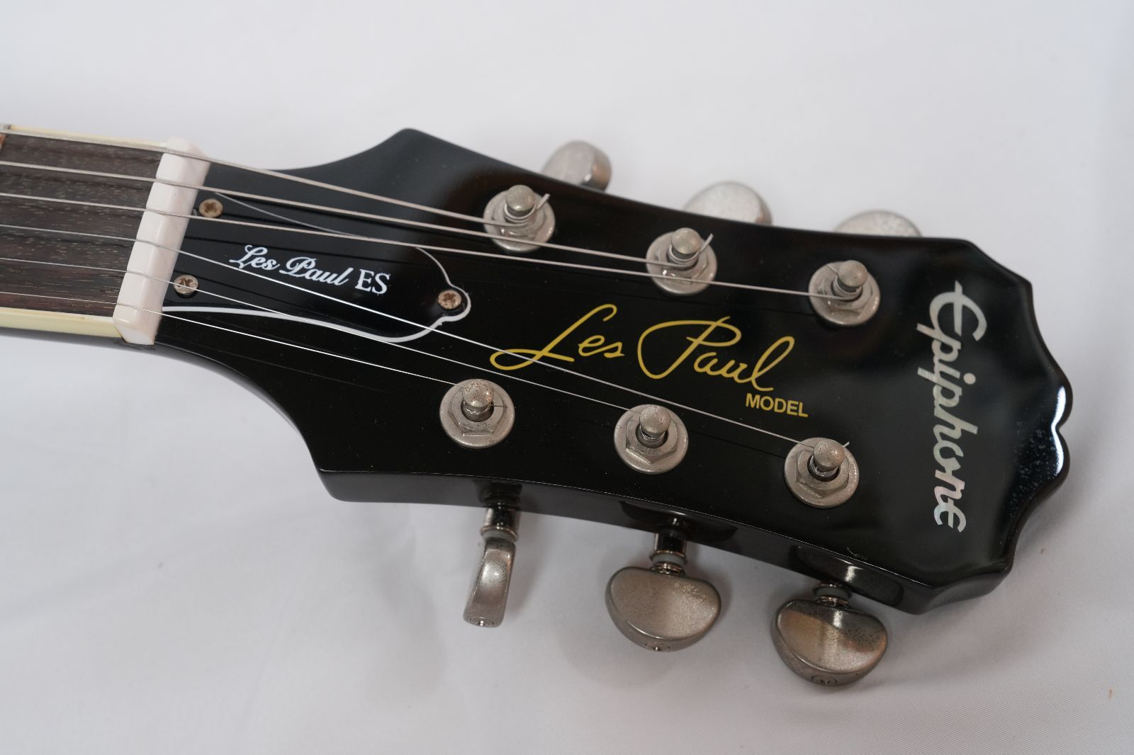 ☆Epiphone by Gibson☆Les Paul ES シースルーブラック セミホロウ