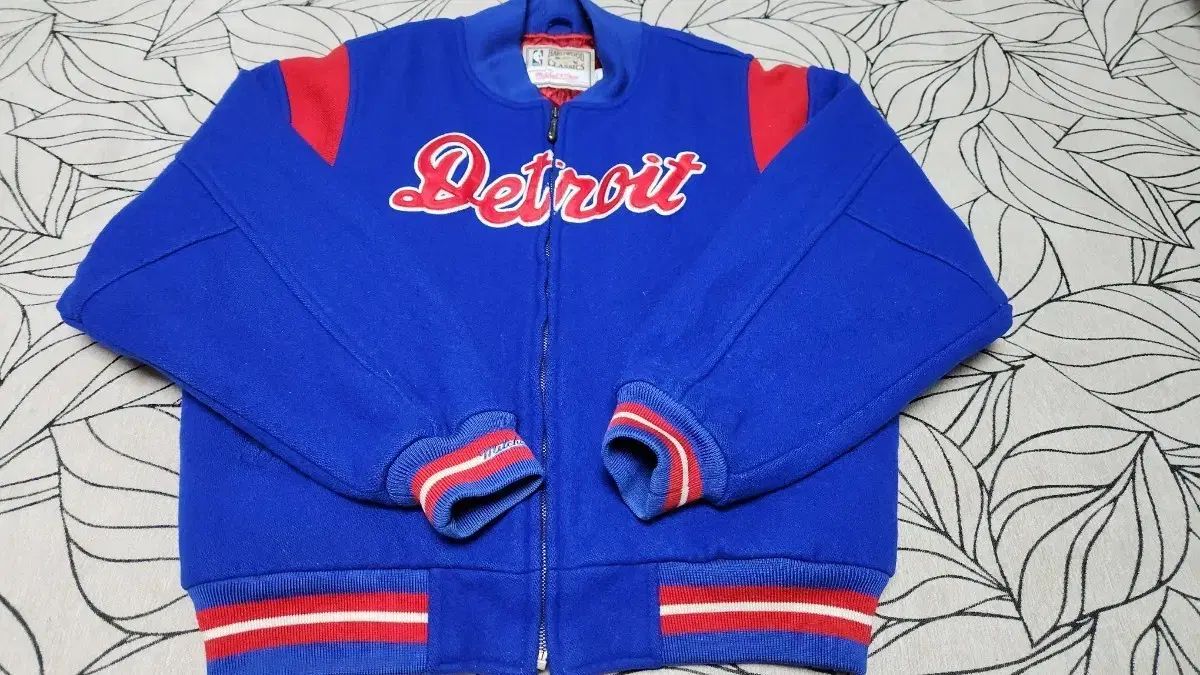 ミシェルエンネス デトロイト スタジャン ウール ジャケット XL