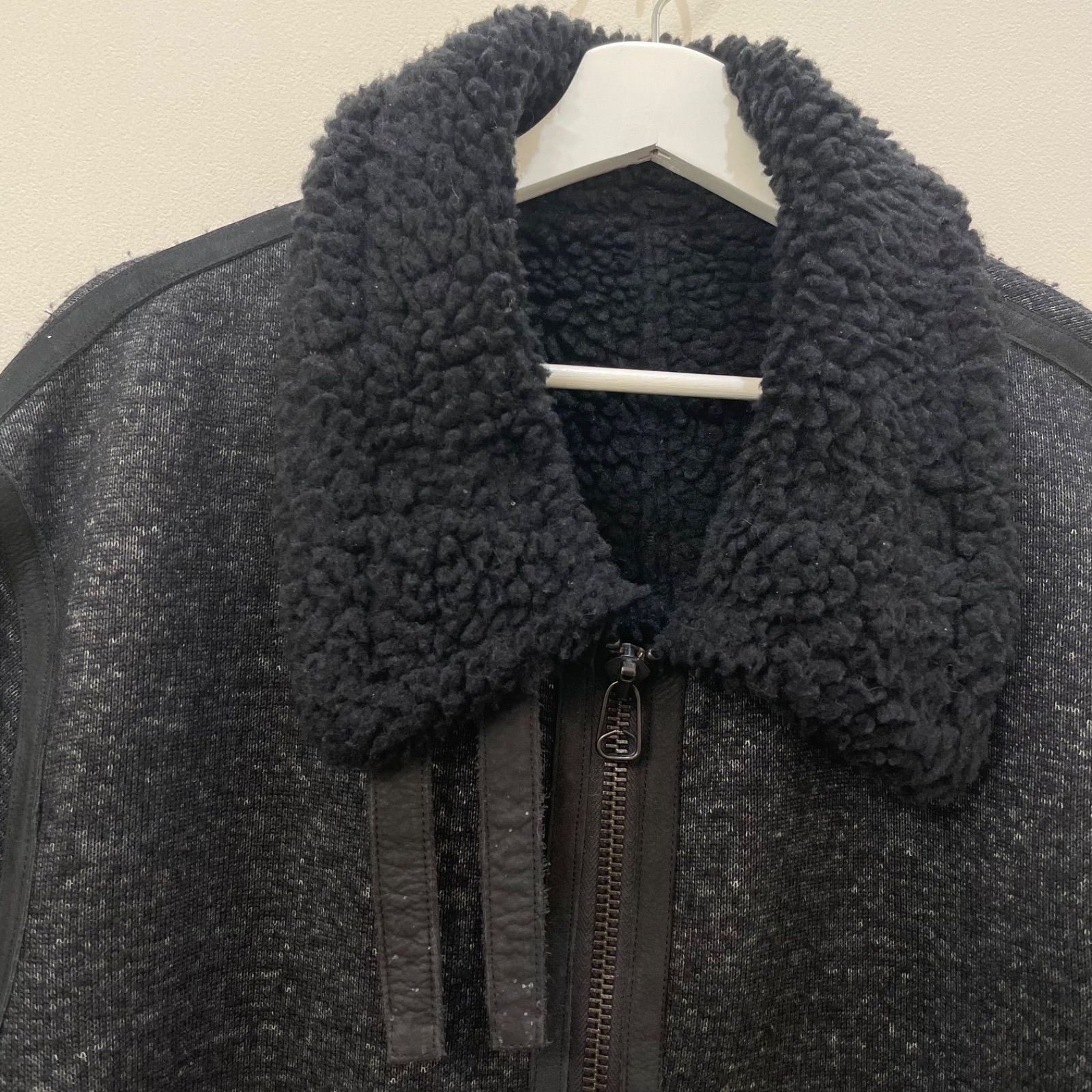 ユナイテッドアローズ　フェイクムートン B-3ジャケット Clothsurgeon UNITED ARROWS ムートン B-3