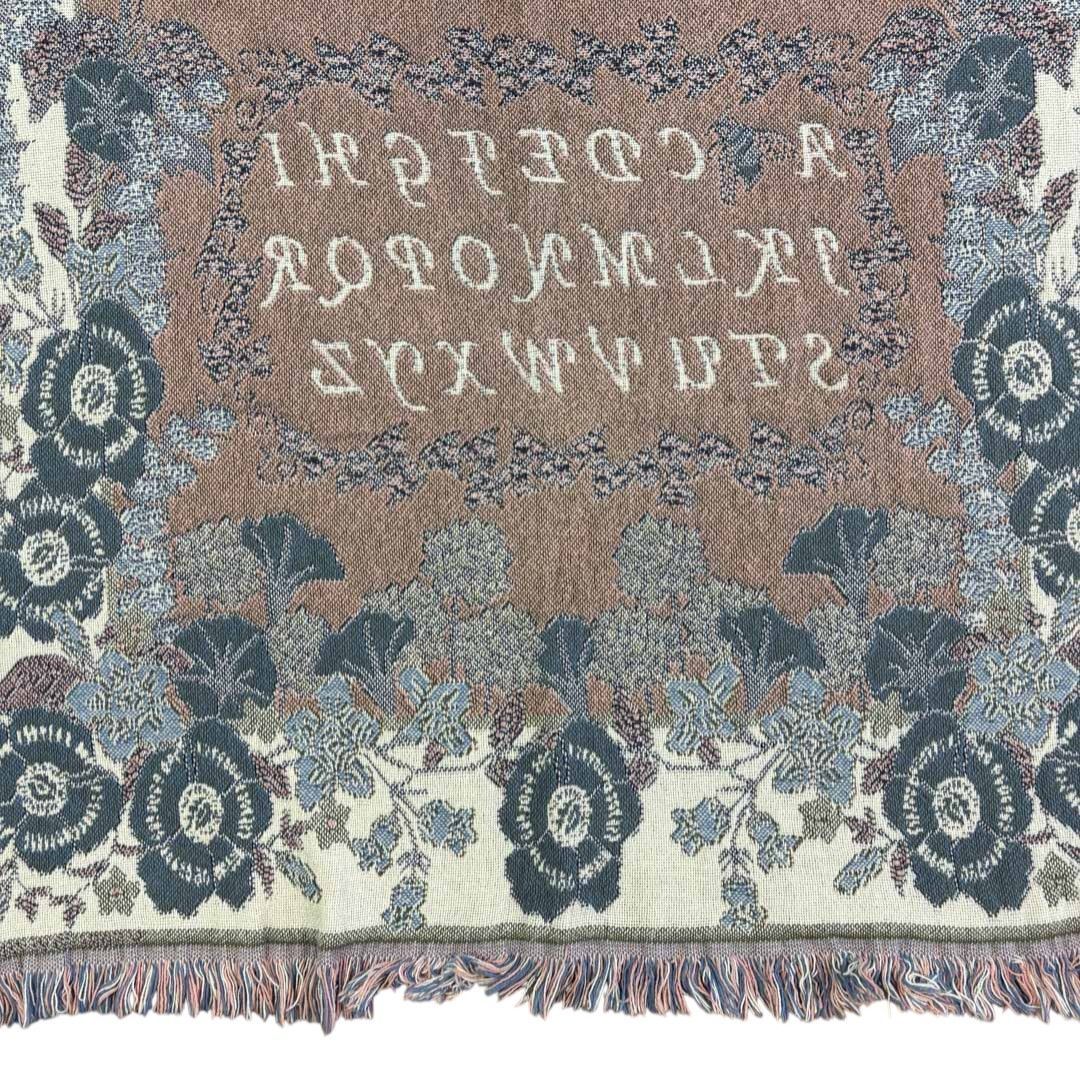 vintageラグ カーペット アサガオ アルファベット 1883 - メルカリ
