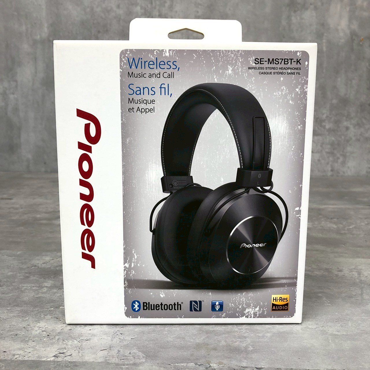 Pioneer ワイヤレスヘッドホン Pioneer SE-MS7BT-K ブラック 【公式通販】 Pioneer ワイヤレスヘッドホン Pioneer SE-MS7BT-K ブラック 【公式通販】