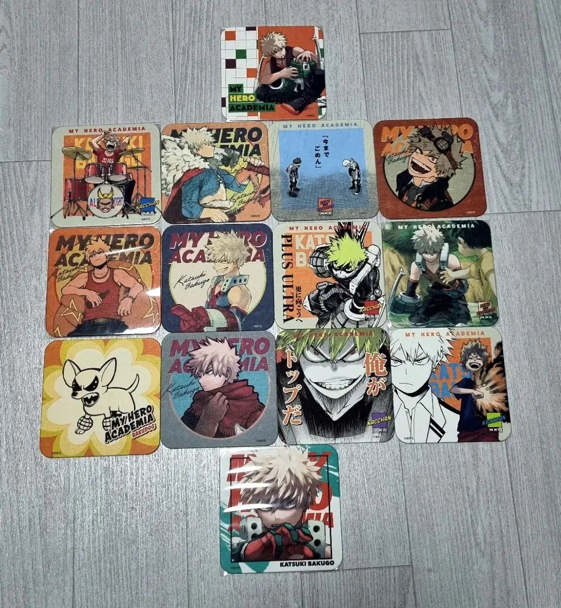 ヒロアカ 爆豪 アトコ rivals 特典 アートコースター 33枚 ヒロアカ アートコースター RIVALS BOX 特典付き 僕のヒーロー