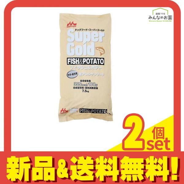 森乳 スーパーゴールド フィッシュ&ポテト 子犬成犬用15kg ブリーダー 