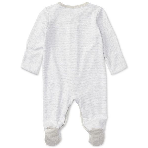 ラルフローレン ベア刺繍 前開きカバーオール