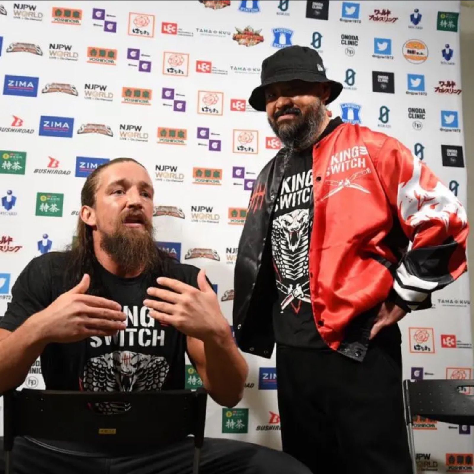 ジェイホワイト サテンジャケットUS-M 新日本プロレス ジェイホワイト サテンジャケットUS-M 新日本プロレス - メルカリ