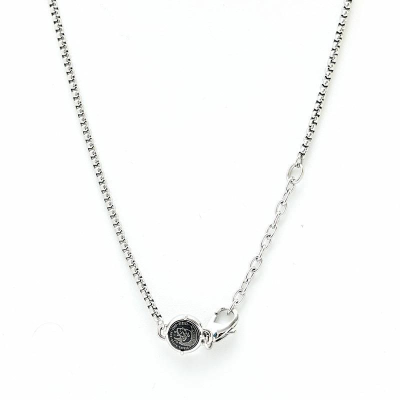 DIESEL DX1168040 ネックレス メンズ シルバー 並行輸入品 - メルカリ