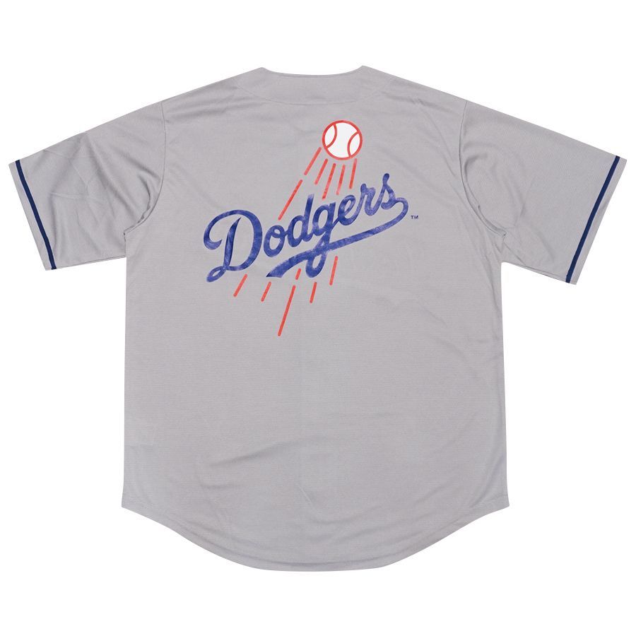 FANATICS LOS ANGELES DODGERS BASEBALL SHIRTS【GRAY