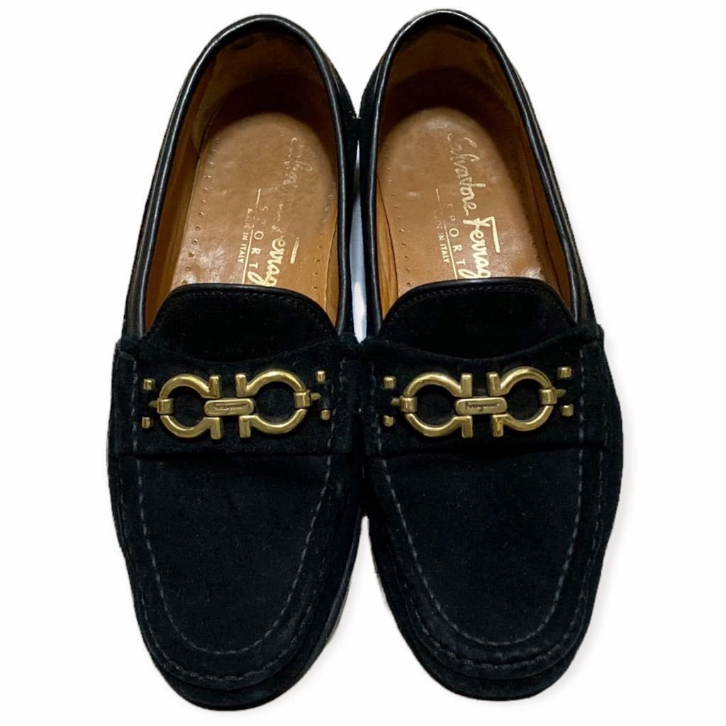 SalvatoreFerragamo　フェラガモ　パンプス　ローファー　スェード Salvatore Ferragamo - FERRAGAMO/SalvatoreFerragamo