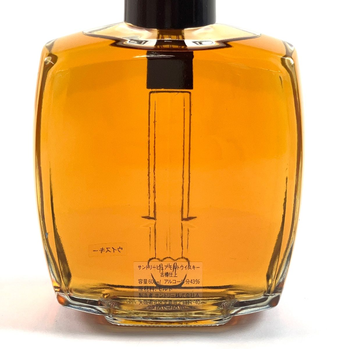 SUNTORY サントリー ピュアモルト 古樽仕上 三味線 ボトル 600ml