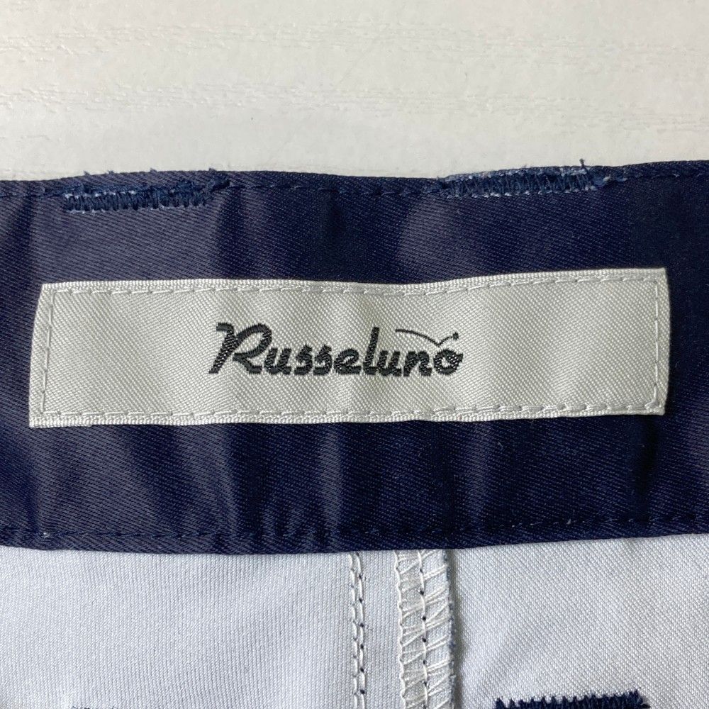 サイズ：5 RUSSELUNO ラッセルノ ハーフパンツ ネイビー系