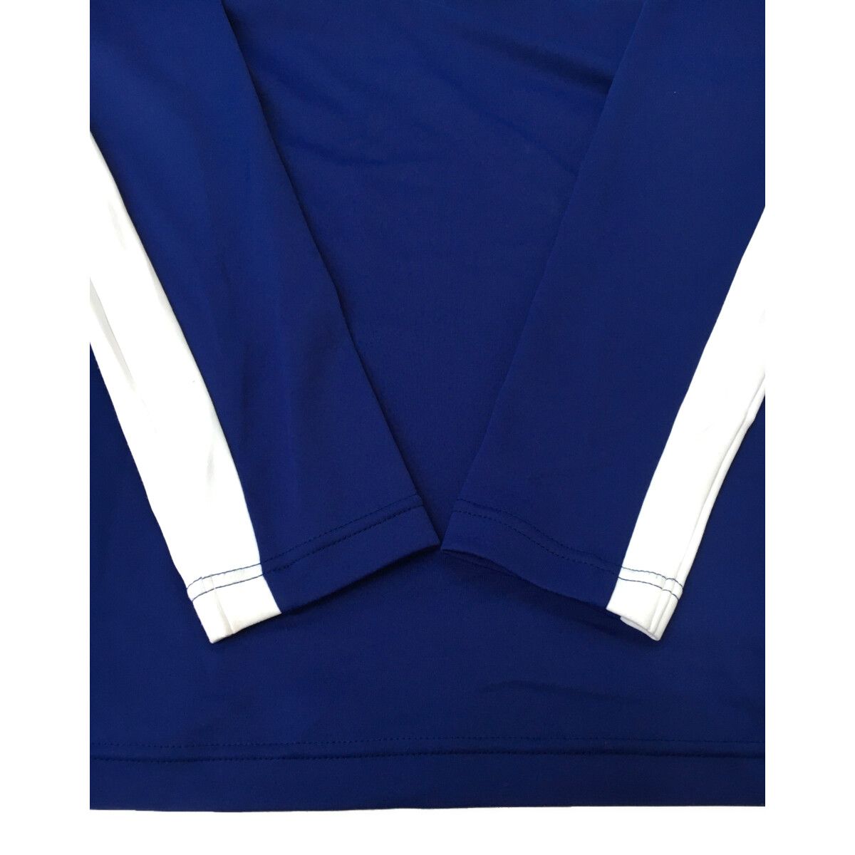 中古 メンズ デサントゴルフ DESCENTE GOLF 長袖ポロシャツ M 紺