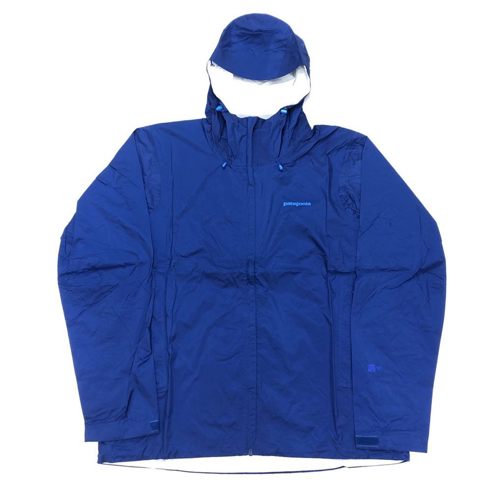 新品 Patagonia パタゴニア トレントシェル ジャケット ブルー XL 