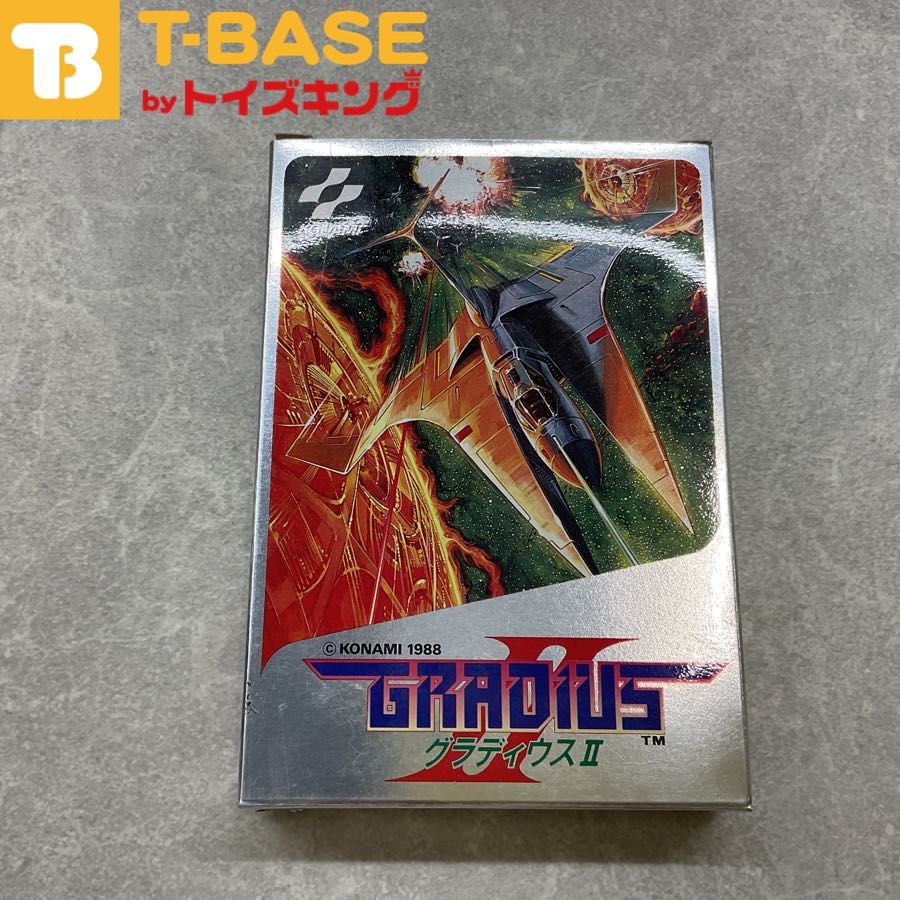 ファミリーコンピューター用ゲームソフト。コナミのグラディウス
