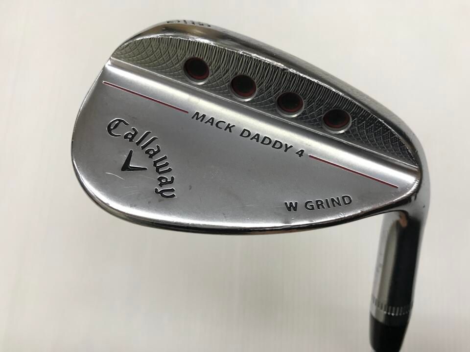 【即納】【訳あり】MACK DADDY 4 クロムメッキ | 58 | S400 | ダイナミックゴールド | 中古 | ウェッジ | キャロウェイ