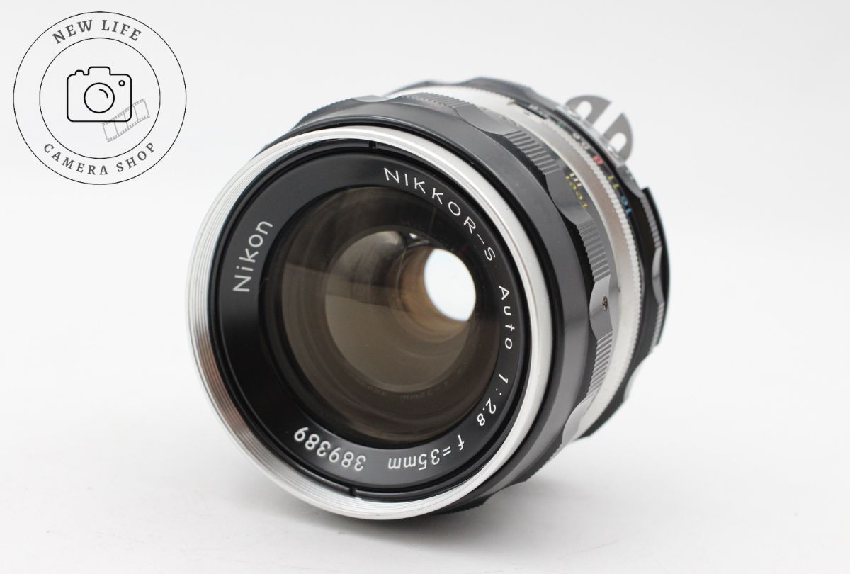 極上品☆ニコン Nikon NIKKOR-S Auto 35mm F2.8 Ai改 レンズ ###13322