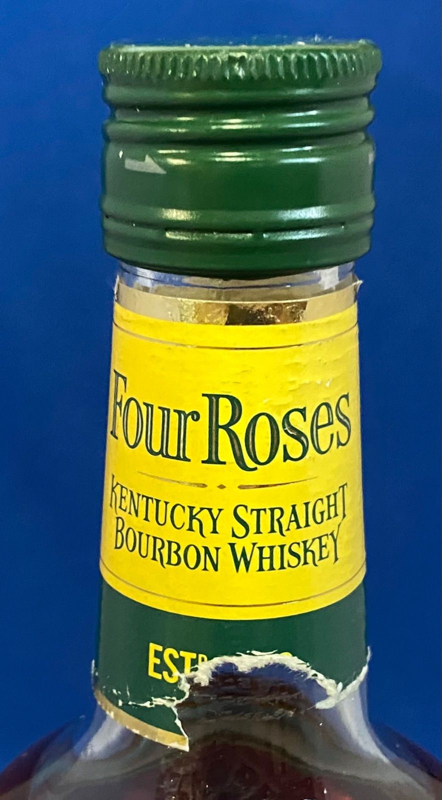 itkページ　フォアローゼズ　定価20000円　Gジャン Four Roses フォアローゼズ バーボンウイスキー 700ml 40% 古酒