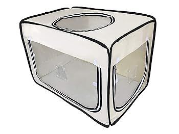 ペット用 酸素室用ケージ ペットオキシホテル スクエアMサイズ外寸 W60×D90×H60cm