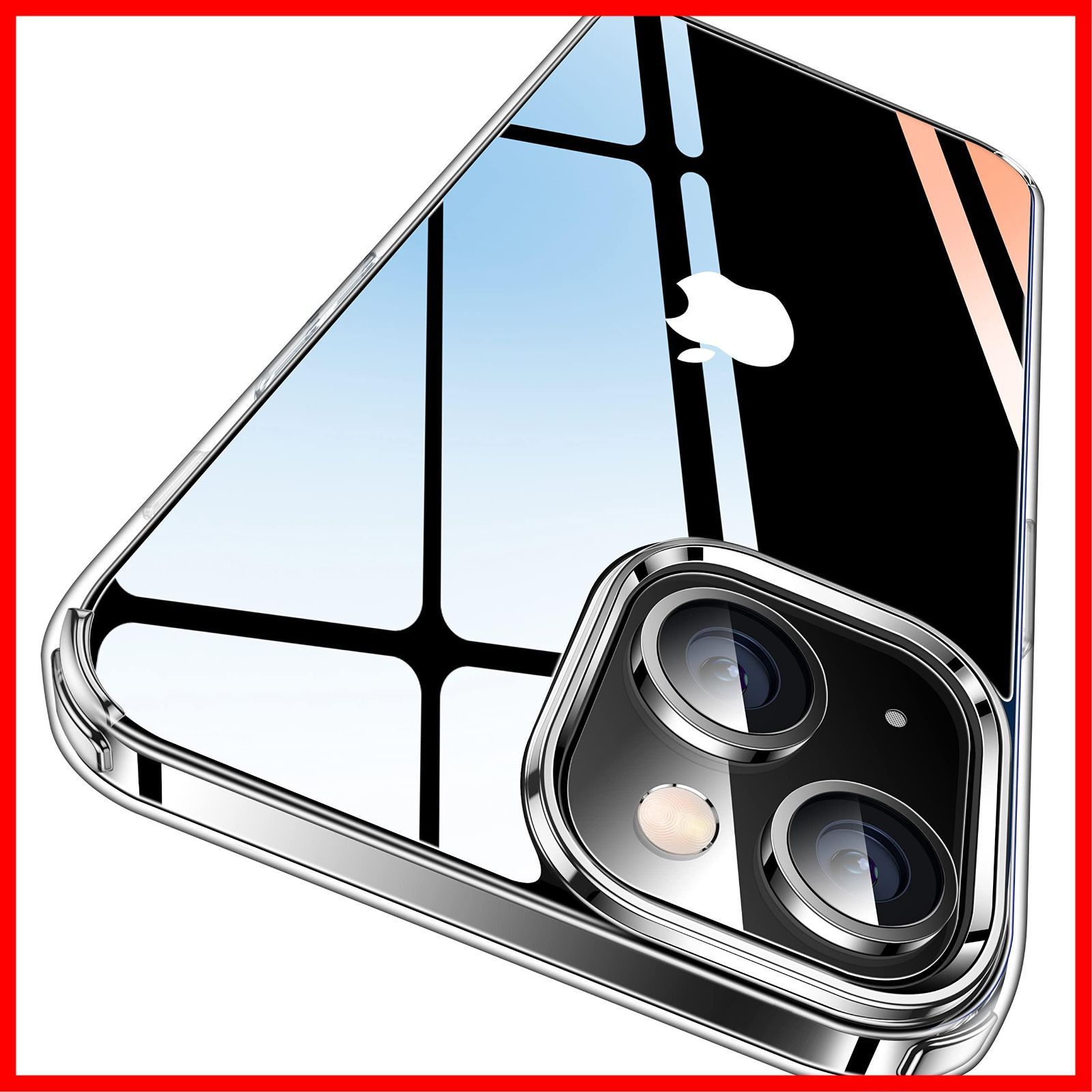 【人気商品】【在庫処分】【特価商品】【在庫セール】【特別セール】【2024年進化・革新耐黄変技術】CASEKOO iPhone14 / 13 用 ケース クリア 耐衝撃 米軍MIL規格 耐久性 カバー ストラップホール