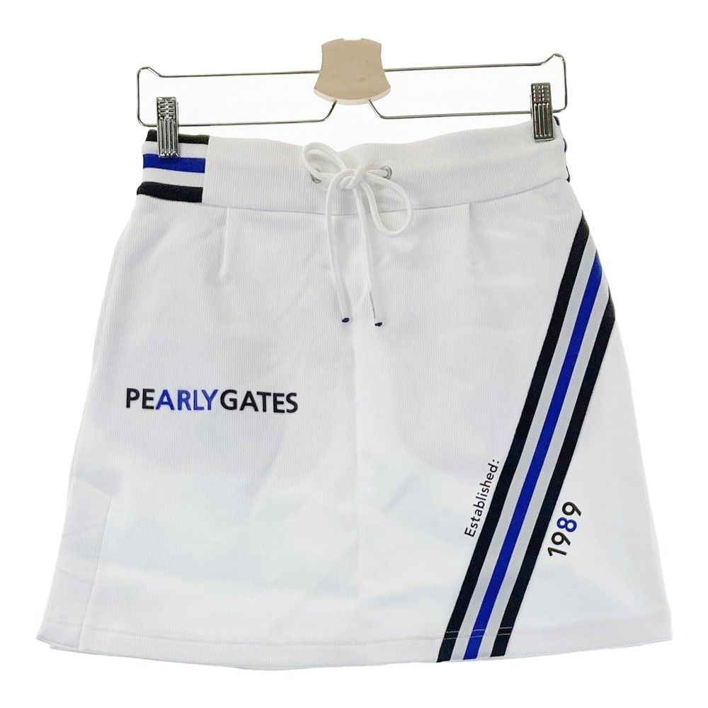 サイズ 1 PEARLY GATES パーリーゲイツ モデル スカート ホワイト系 240101447473 ゴルフウェア レディース ストスト