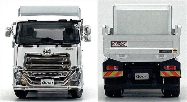 新品 京商オリジナル 1/43 UD TRUCKS QUON KYOKUTOダンプ(ホワイト