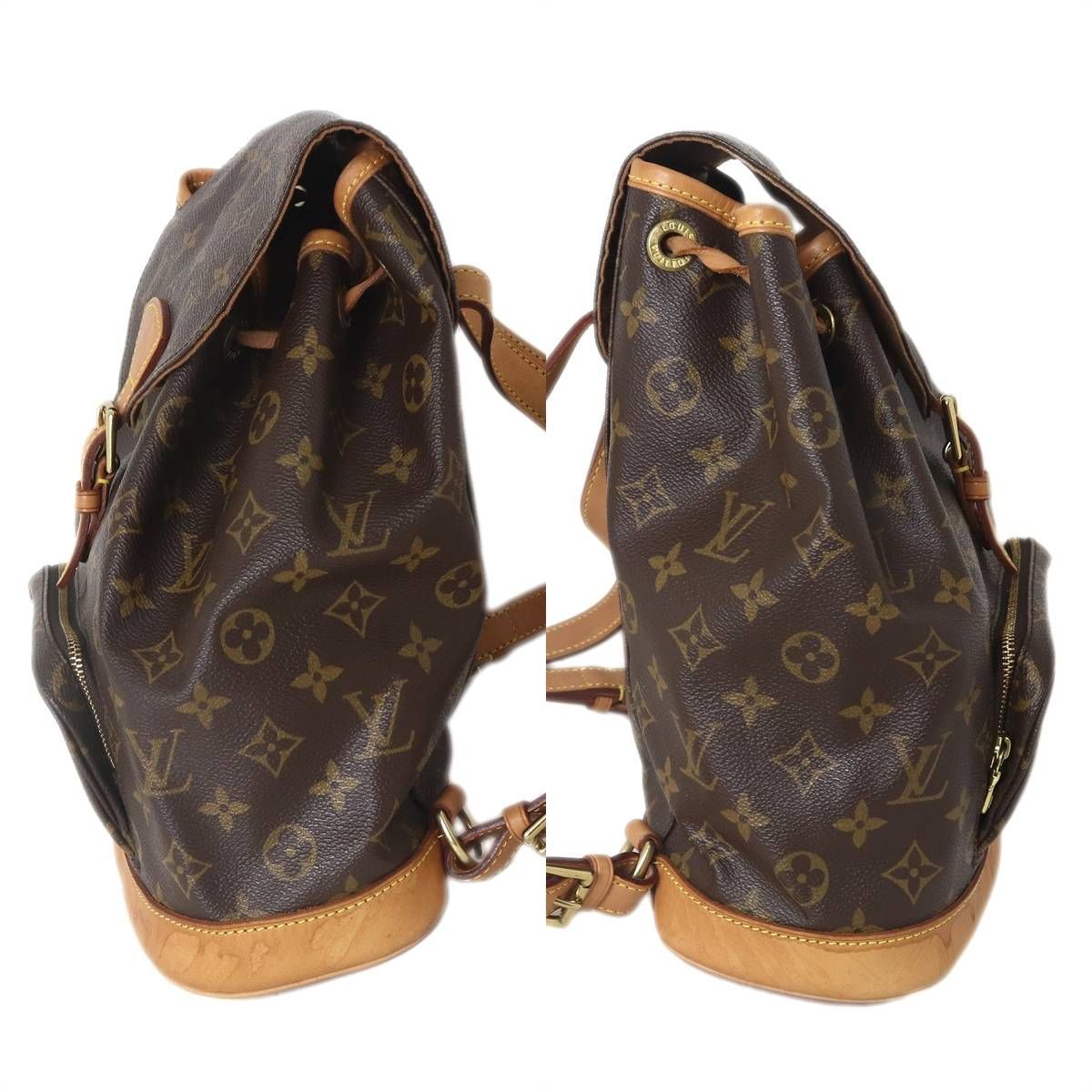 ルイヴィトン モノグラム モンスリMMリュック Bランク lv8850bd LOUIS VUITTON - ルイヴィトン モノグラム モンスリMM リュック