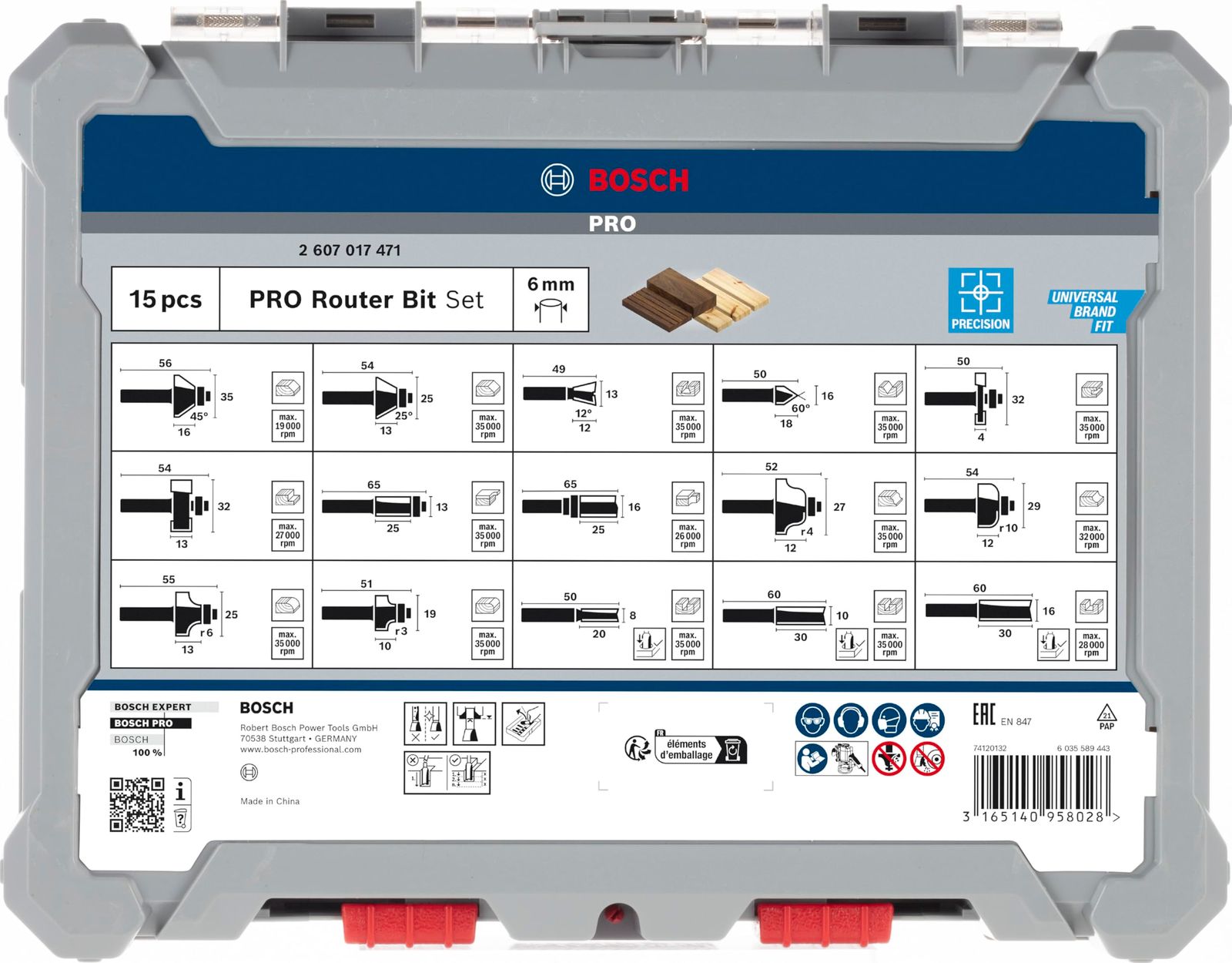 新品 購入 ボッシュ(BOSCH) ルーター・トリマービットセット(15