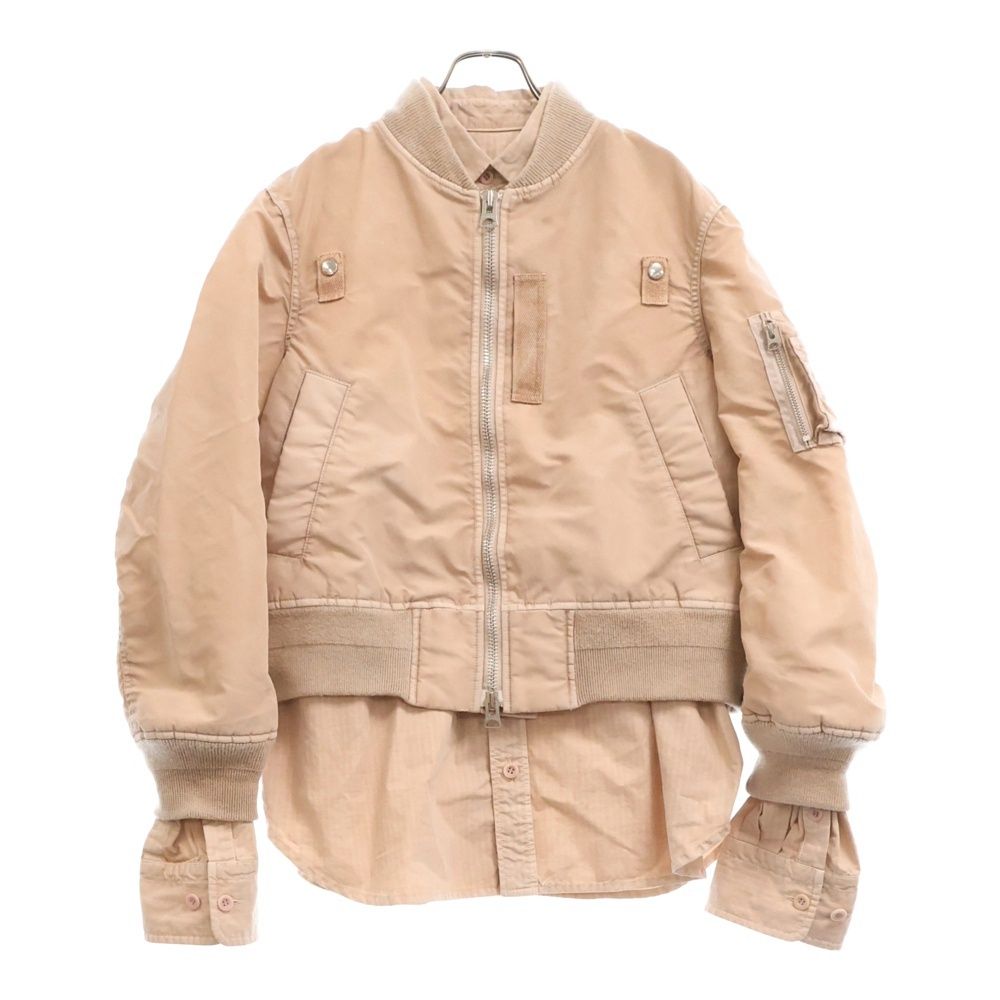 楽天市場】sacai サカイ ドッキング ボンバージャケット