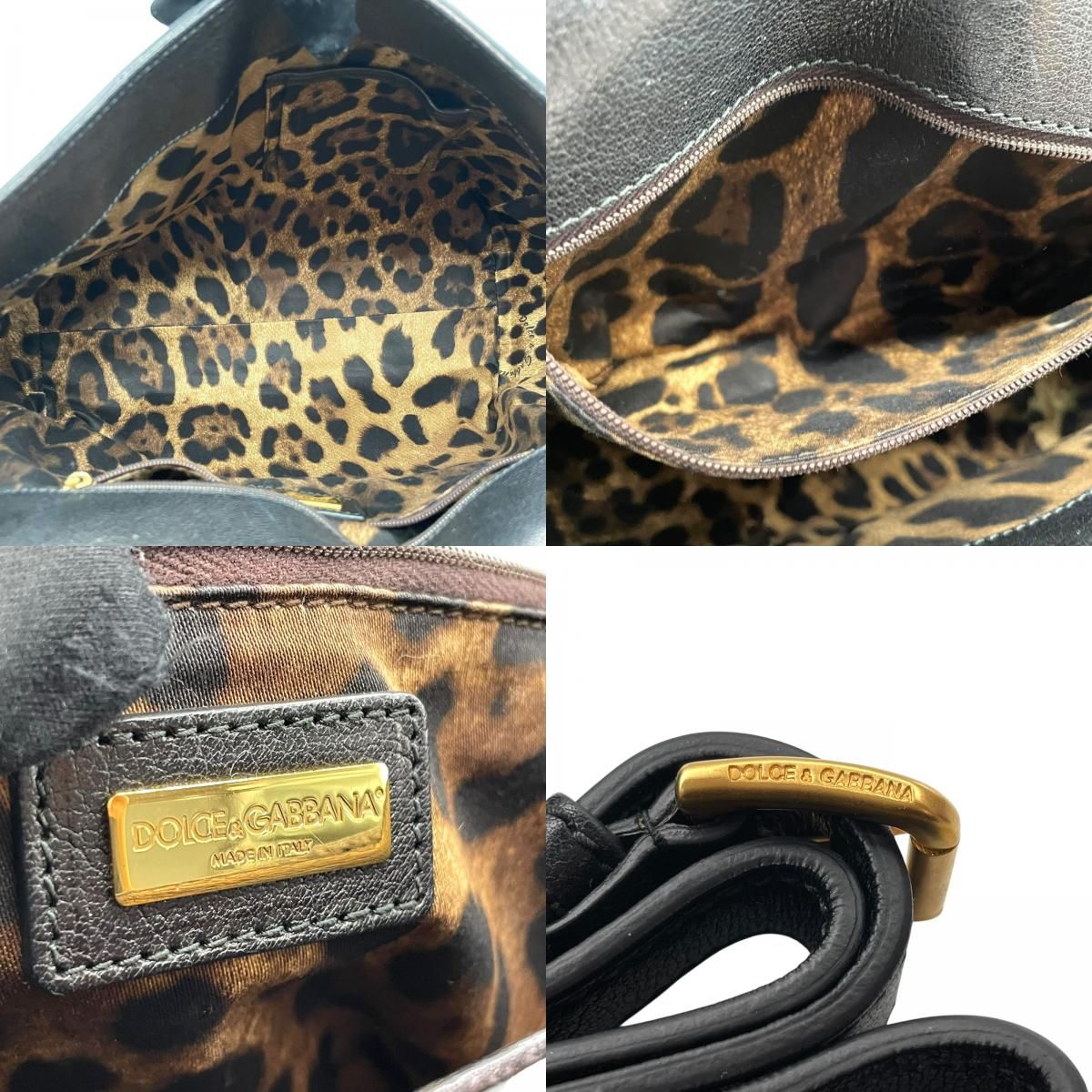 ▲ D&G ハラコ チェーンショルダーバッグ DOLCE＆GABBANA ドルチェ＆ガッバーナ シシリー ハンドバッグ