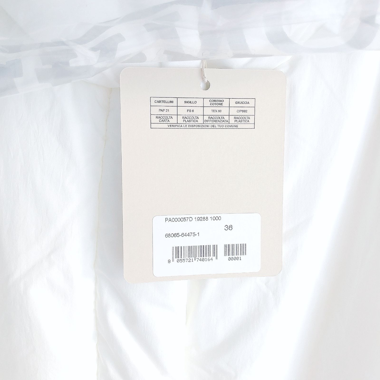 雑誌掲載*HERNO PA000057D ヘルノ 20デニール Nuage オーバーサイズ 