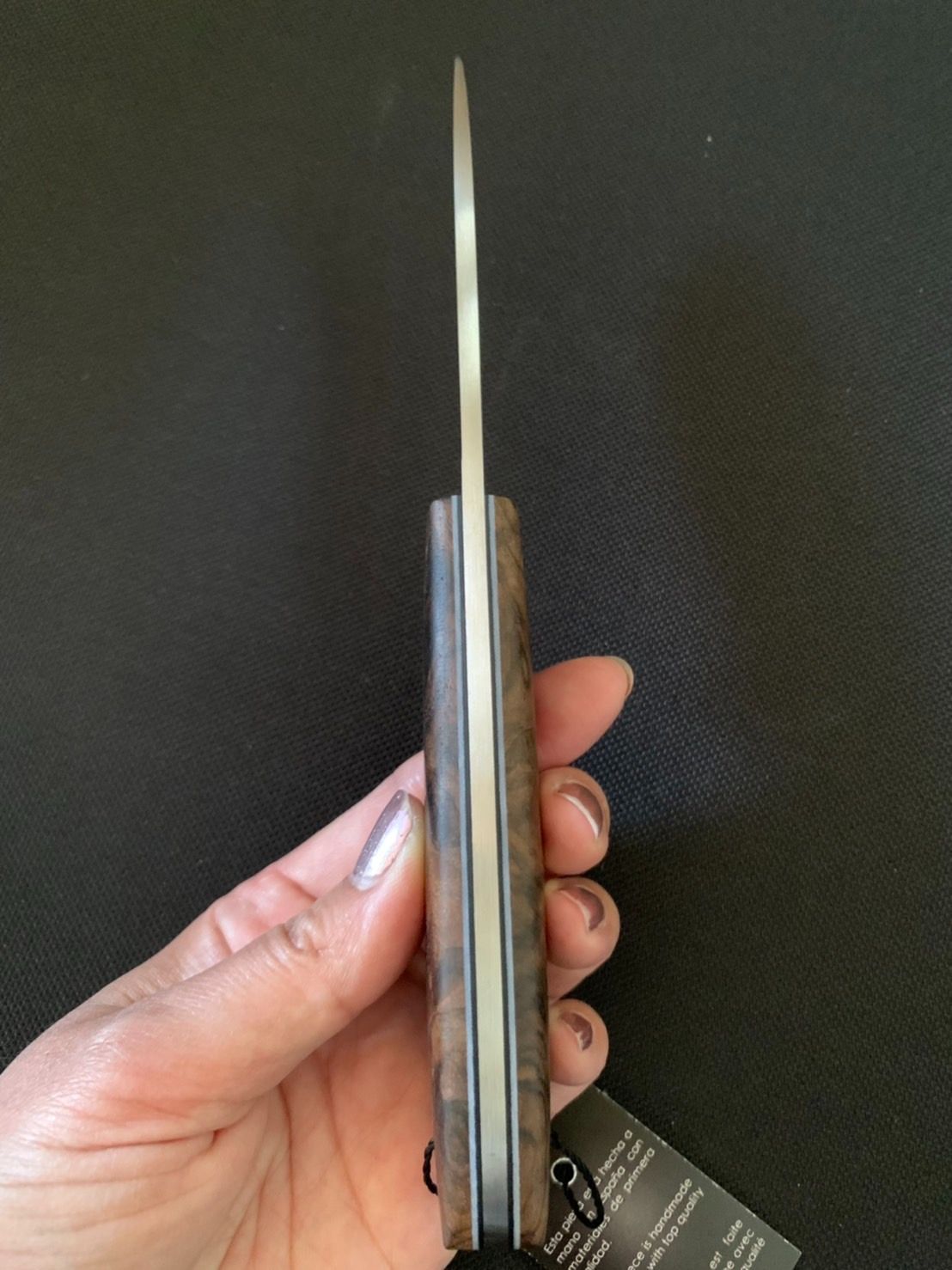 ウォールナットハンドル