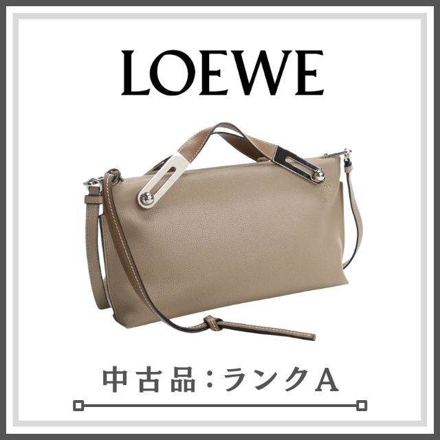 まだまだ長くご着用いただけます【極美品】LOEWE ミッシー ハンドバッグ スモール ブラック レザー