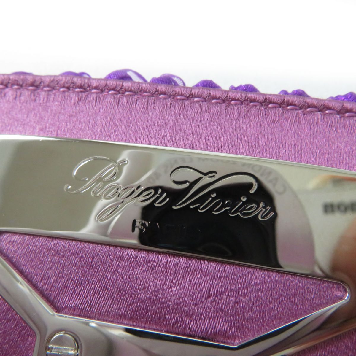 Roger Vivier●Viv' Choc クリスタルバックル付ショルダーバッグ 未使用品◎Roger Vivier ロジェヴィヴィエ ヴィヴショック ミニ