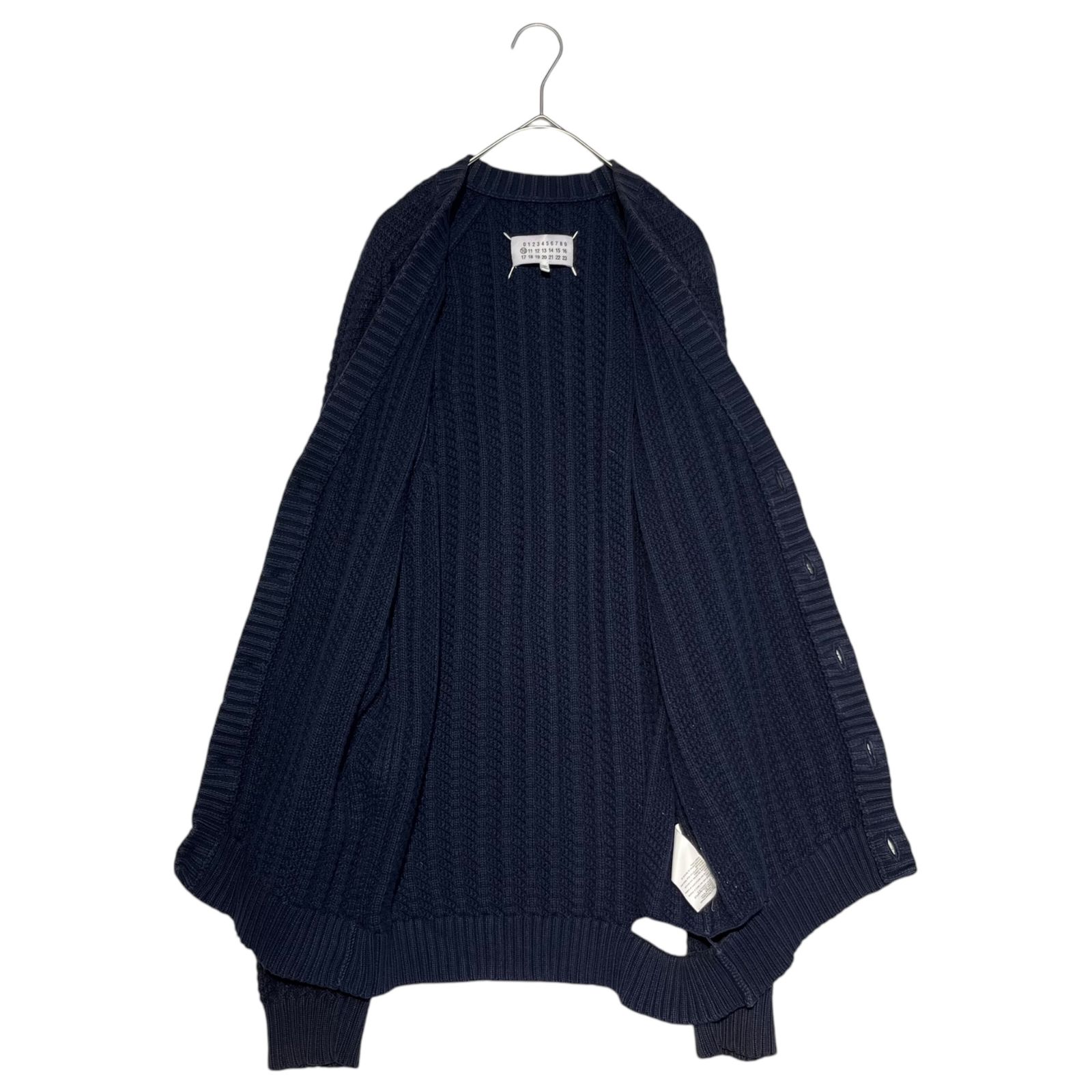 MAISON MARGIELA(メゾンマルジェラ) 15SS Destroy cable cotton knit 