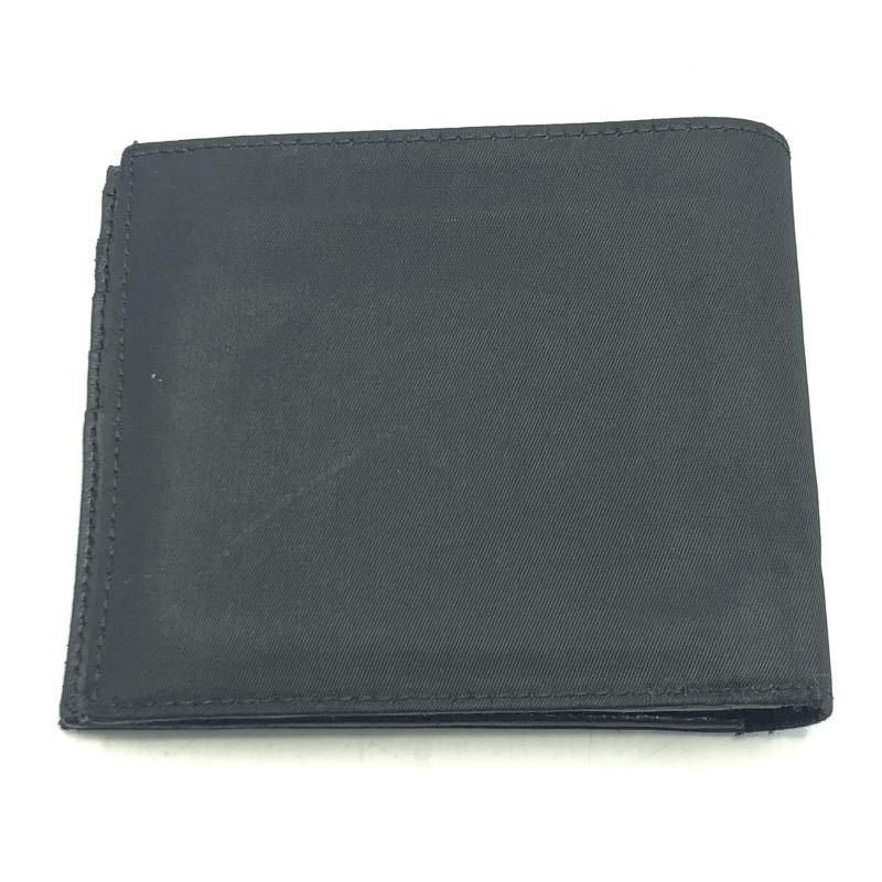 PRADA スカル刺繍 二つ折り財布 ブラック プラダ 17